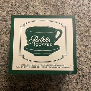 Ralph’s Coffee Espresso Cup and Saucer Set